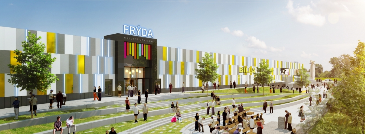 Laying of foundation stone for the Frýda Shopping Centre in Frýdek-Místek